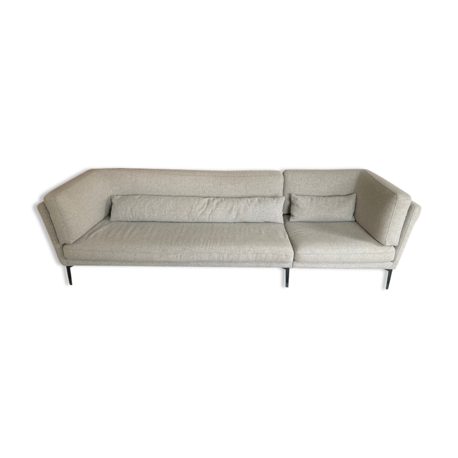 Sofa in Bloomingville grey wool
