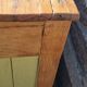 Low country sideboard, solid wood, stylized, late 18th century.