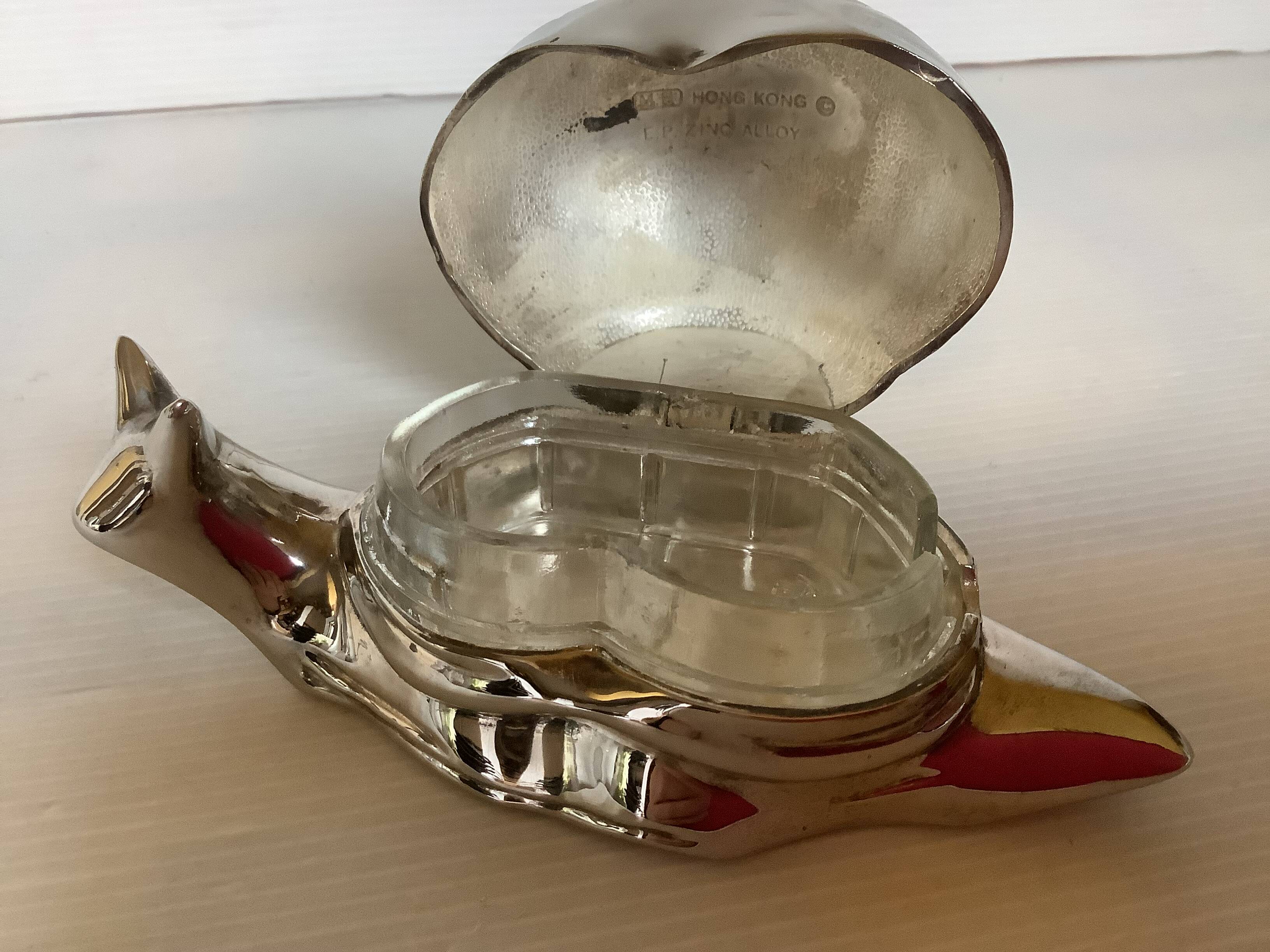 Beurrier escargot en métal