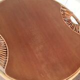 Table basse rotin