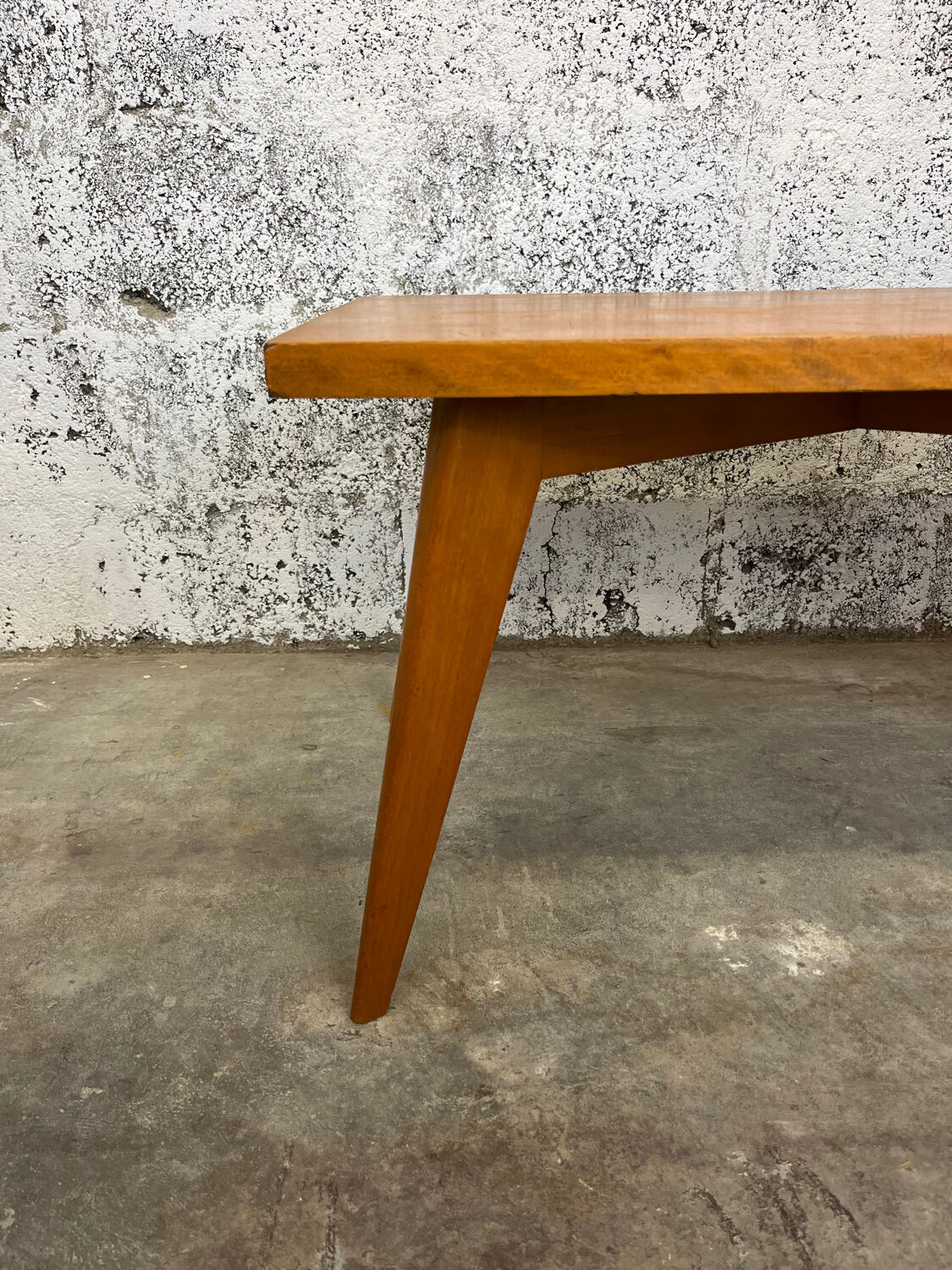 Vintage coffee table legs compass