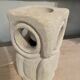 Limestone Owl Lamp, Albert Tormos, France, 1970s