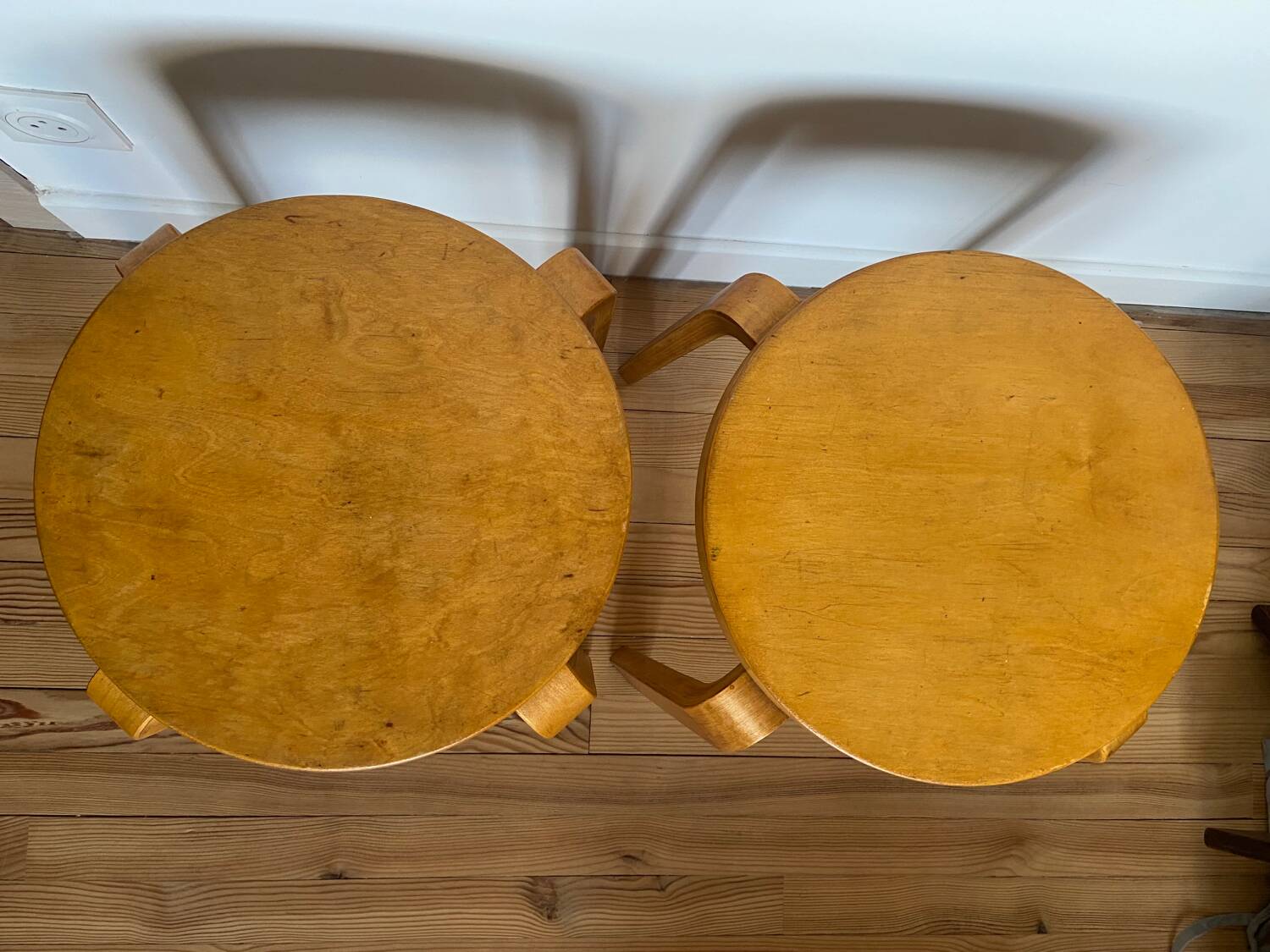 Pair of vintage stools