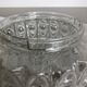 Modernist Floral Glass Wall Light Sconce Made by Hillebrand, Germany, 1970s