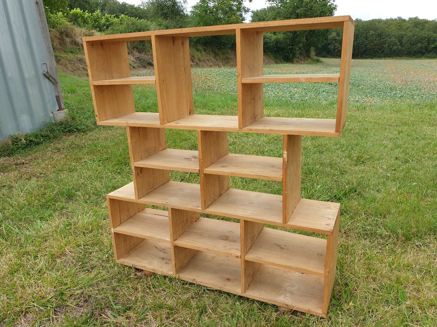 Claustra old piece of furniture workshop lockers