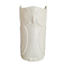 French ceramic umbrella holder in the shape of owl