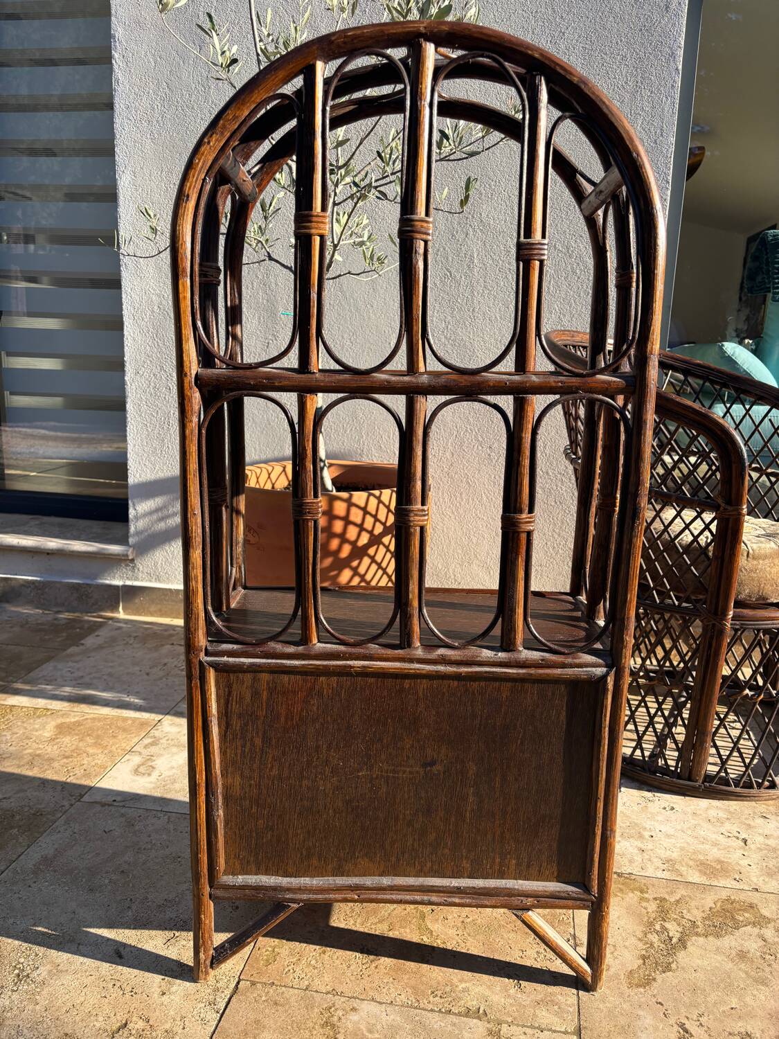 1960s rattan living room set
