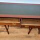 Bureau style marin en bois d'acajou