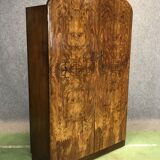 English art deco walnut closet