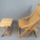 Chaise de jardin en teck
