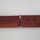 Ligne Roset Pair of 3-seater Togo sofas in rust velvet