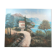 Painting without frame Oil on canvas Landscape of the Esterel
