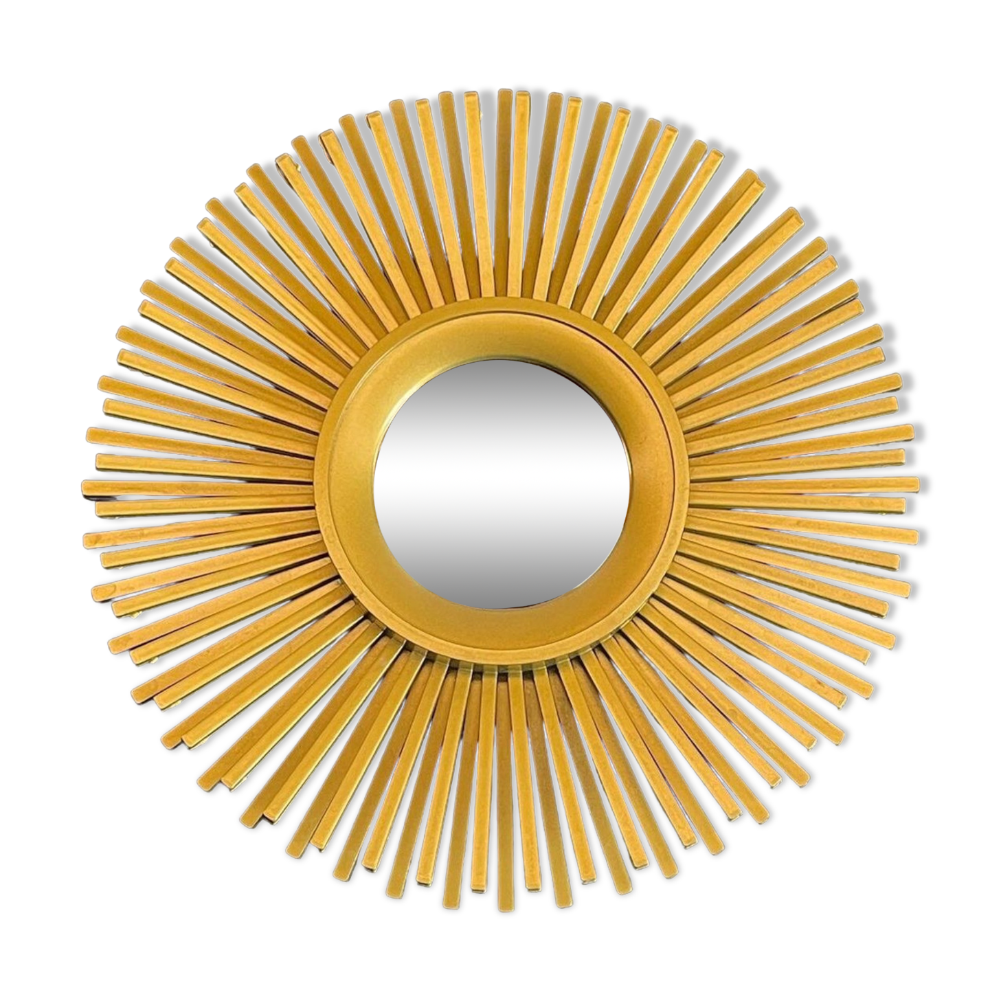 Mirror golden sun vintage style
