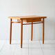 1960s Scandinavian Beechwood Bedside Table
