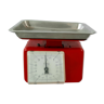 Vintage kitchen scale Stube West Germany red