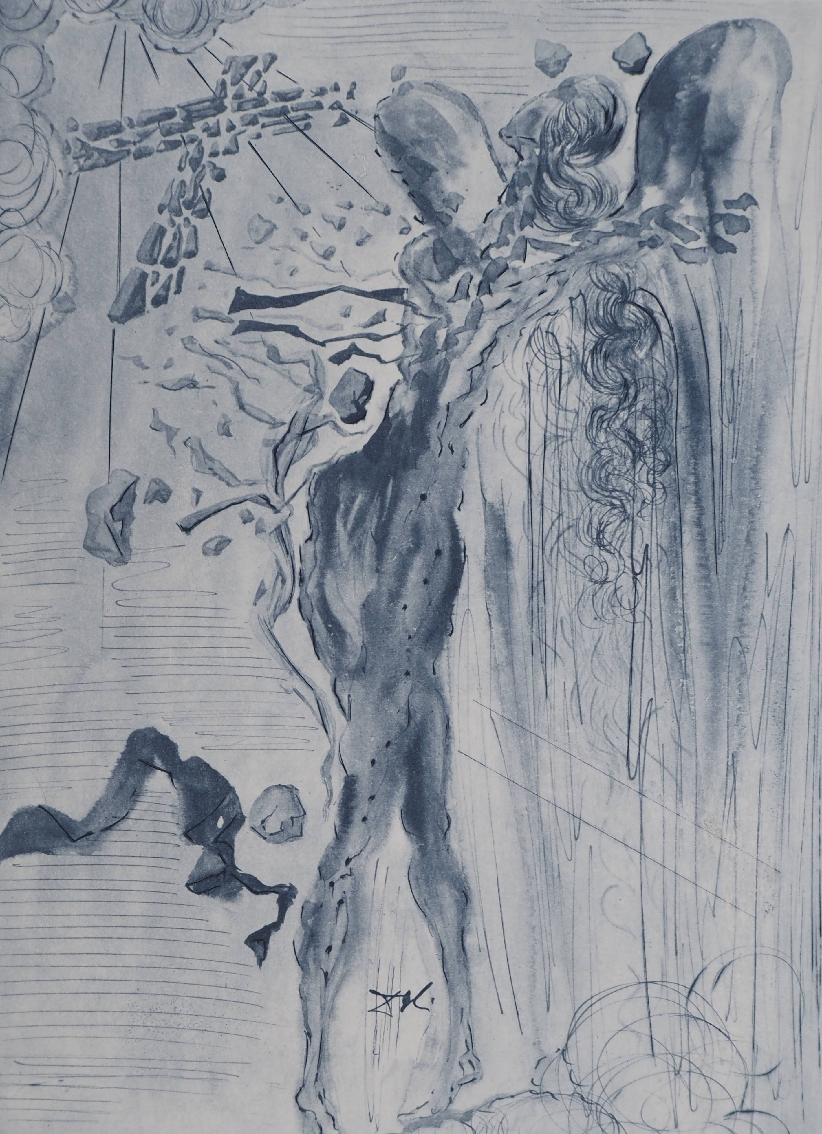 Salvador Dali: Divine Comedy, The Radiance of Glorious Bodies, signed engraving