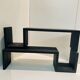 Solid wood wall shelves