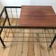 Range-vinyl service in formica and brass 70s