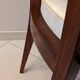 Vintage compass and leatherette chairs