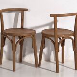Ensemble de chaises Thonet anciennes (vers 1920). Ensemble de 4 pièces #3