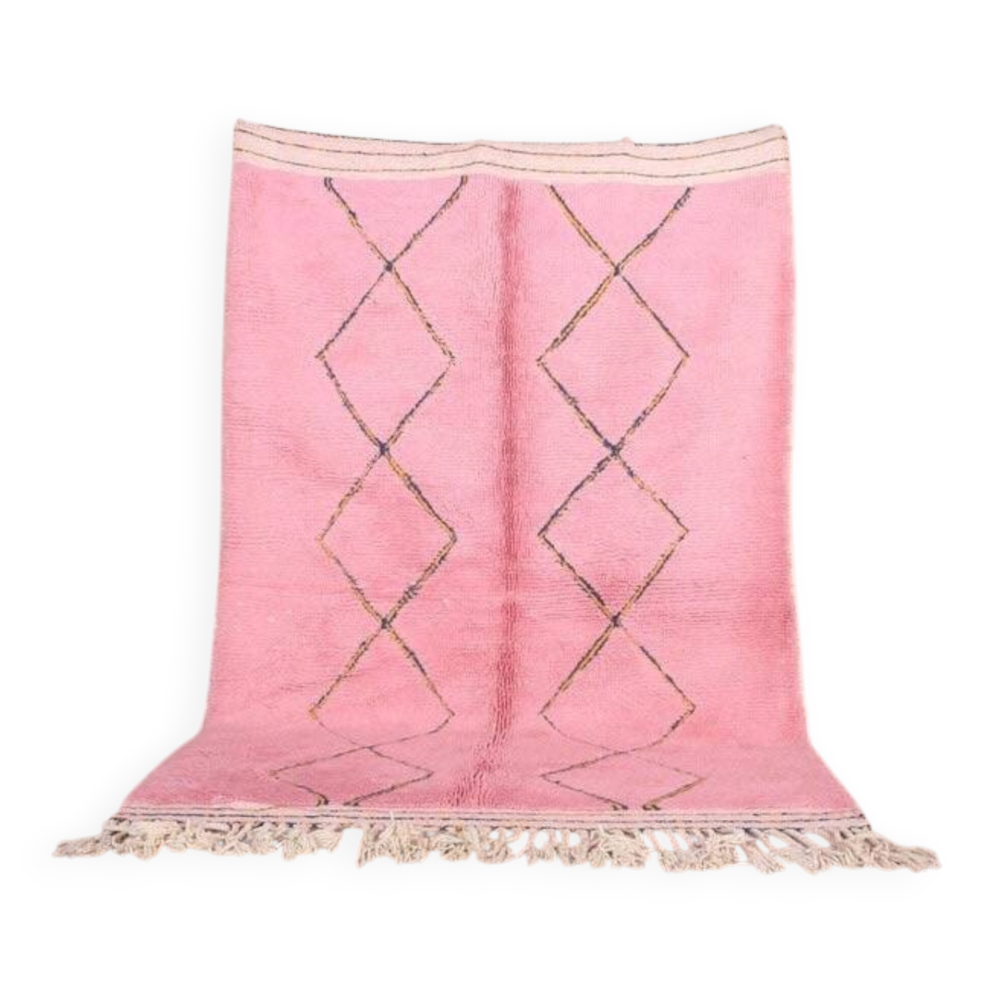 Authentic pure natural wool rug size 150/250 cm