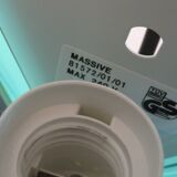 Hollywood Regency wall lamp by Massive Belgium 1980