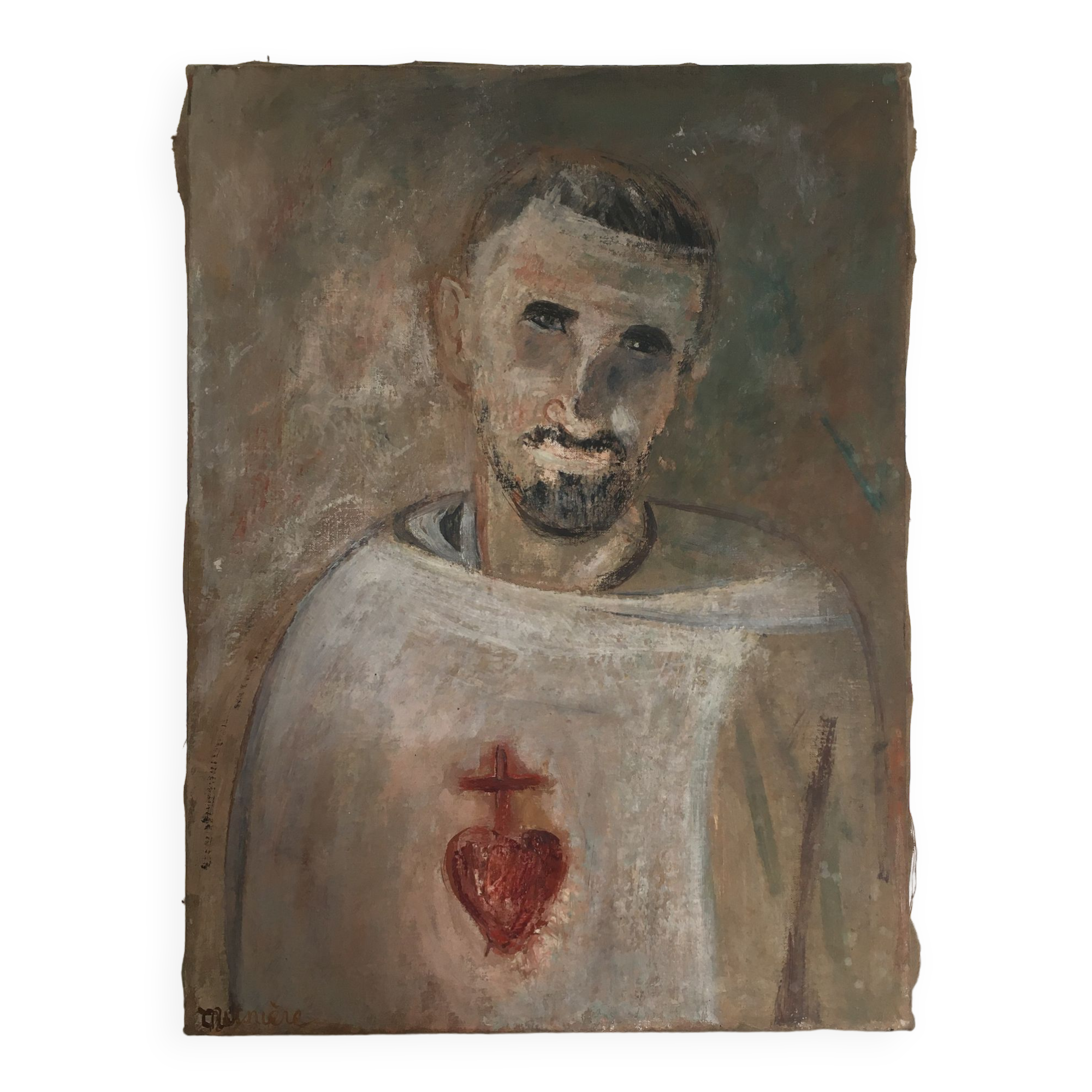 Portrait painting of Charles de Foucault