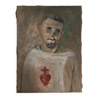 Portrait painting of Charles de Foucault