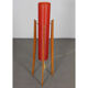Fiberglass floor lamp produced by Novoplast, 1970