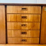 Vintage sideboard from 1962, signed