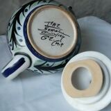 Ceramic theiere of quimper keraluc