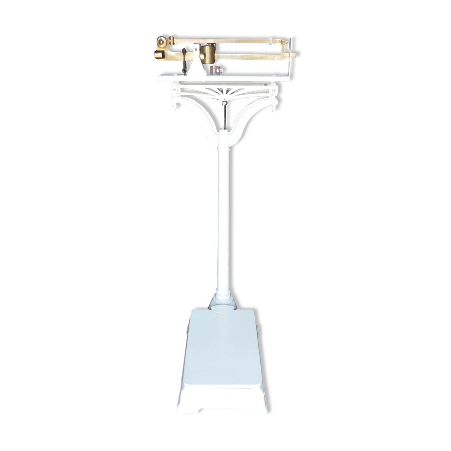 Weighs cast iron person