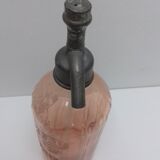 Pink selt water siphon "cluzeau"