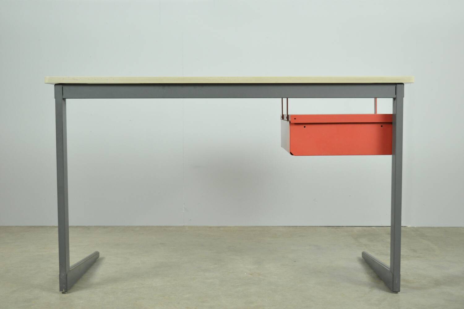 Vintage AHREND industrial Result desk by Friso Kramer, 1950s Netherlands