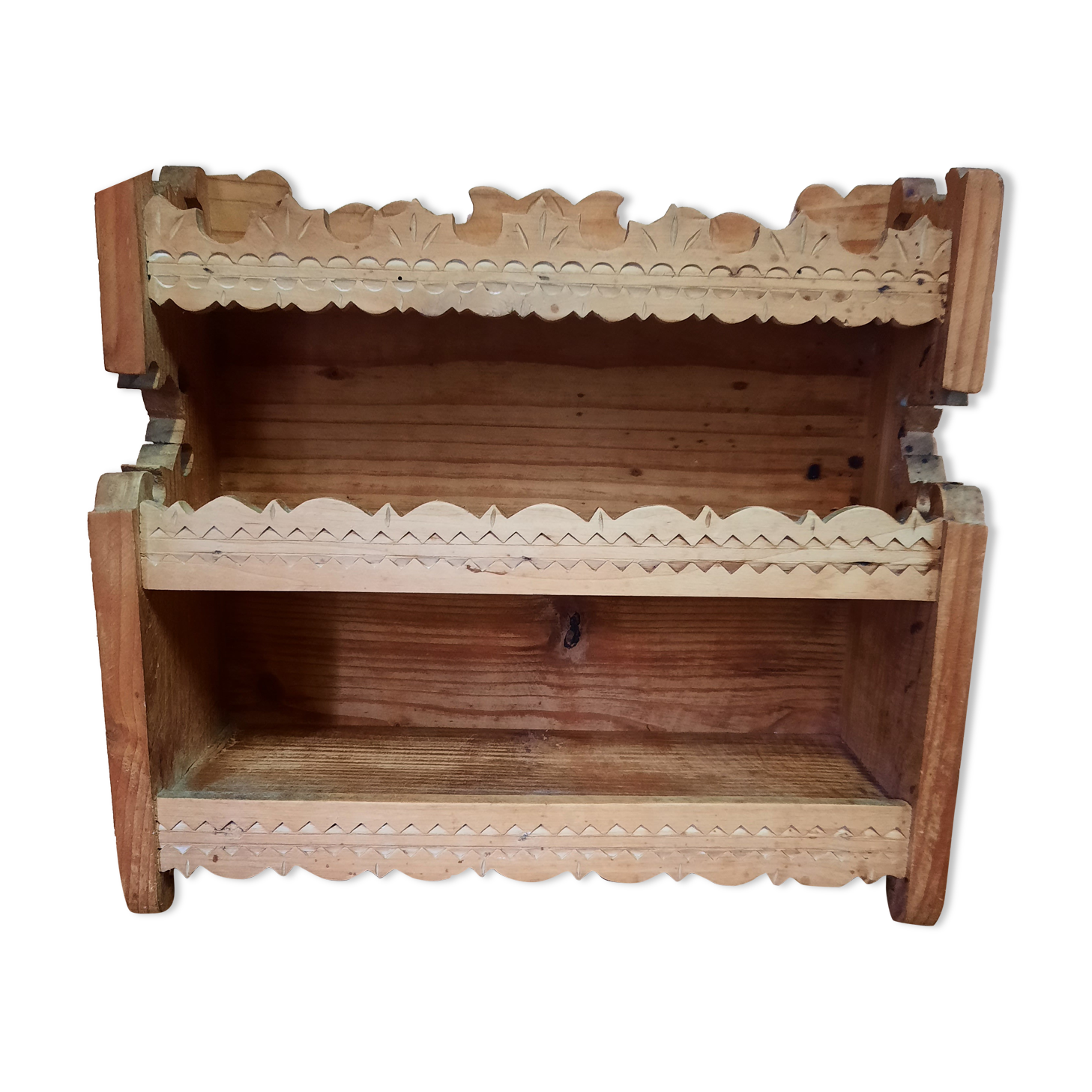 Pine wall shelf