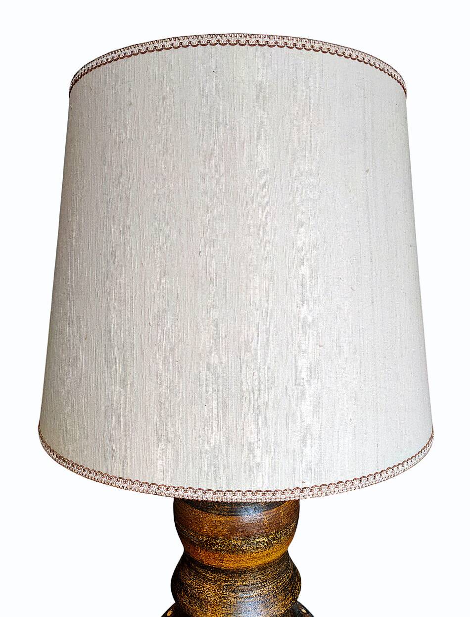 Fabric lampshade for large pelletier lamp (georges, 1938-2024) vintage 1970