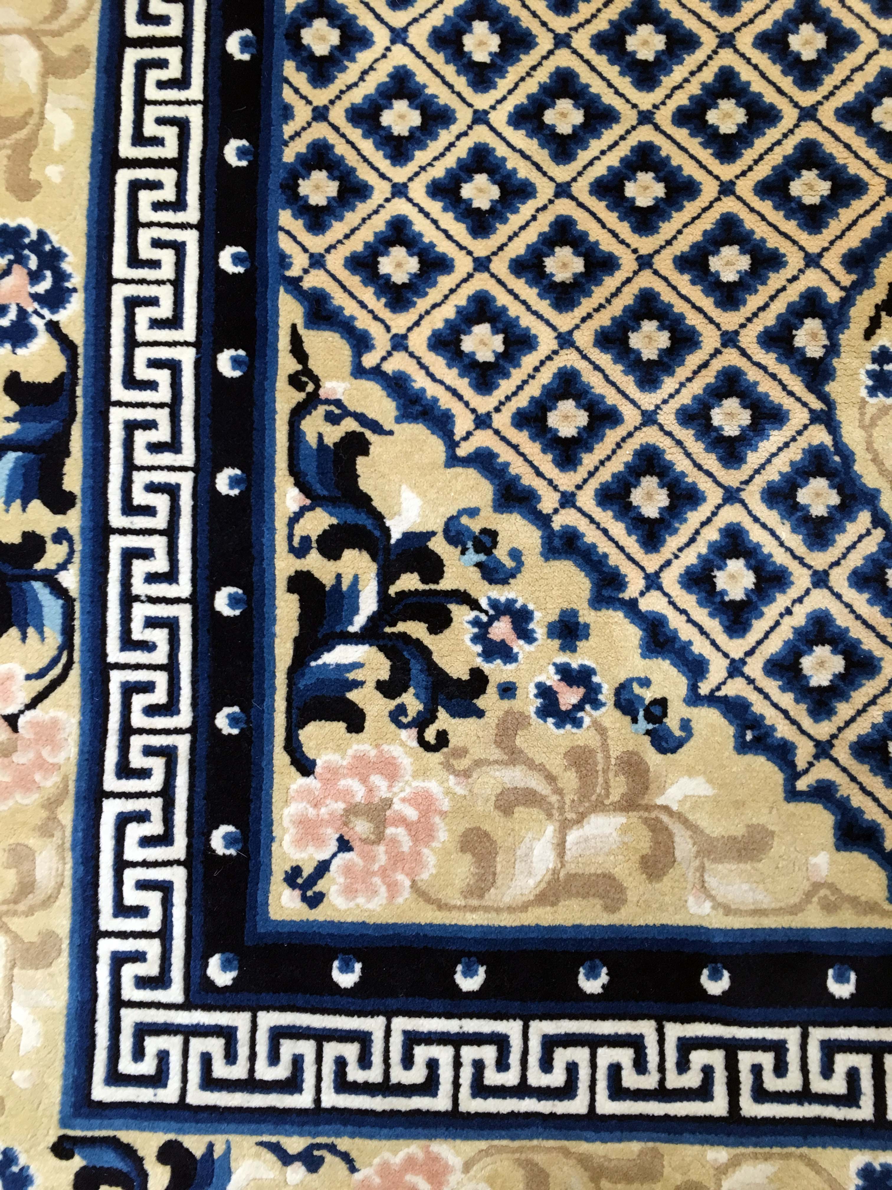 Imperial China Kangxi Beijing year 70185 mat x 130 cm