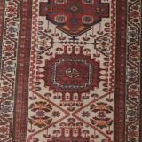 Vintage Turkish Oushak Rug Handwoven 90x414 cm