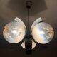 Chrome chandelier Mazzega