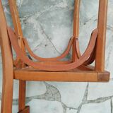 Bistro table and 3 Baumann chairs