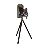 Camera bellows pontiac with his tripods