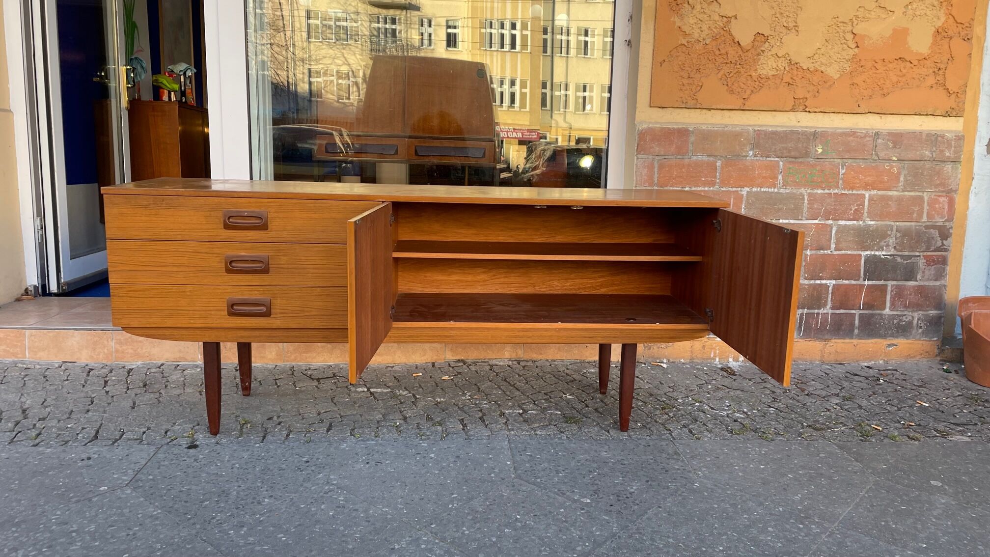 Vintage row from the 60s