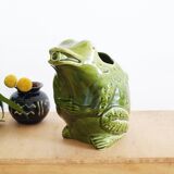 Advertising frog pitcher L'héritier-Guyot