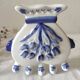 Tulip vase, Delftware