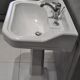 Vintage Art Deco column sink