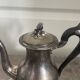Antique silver-plated coffee pot teapot art nouveau christofle