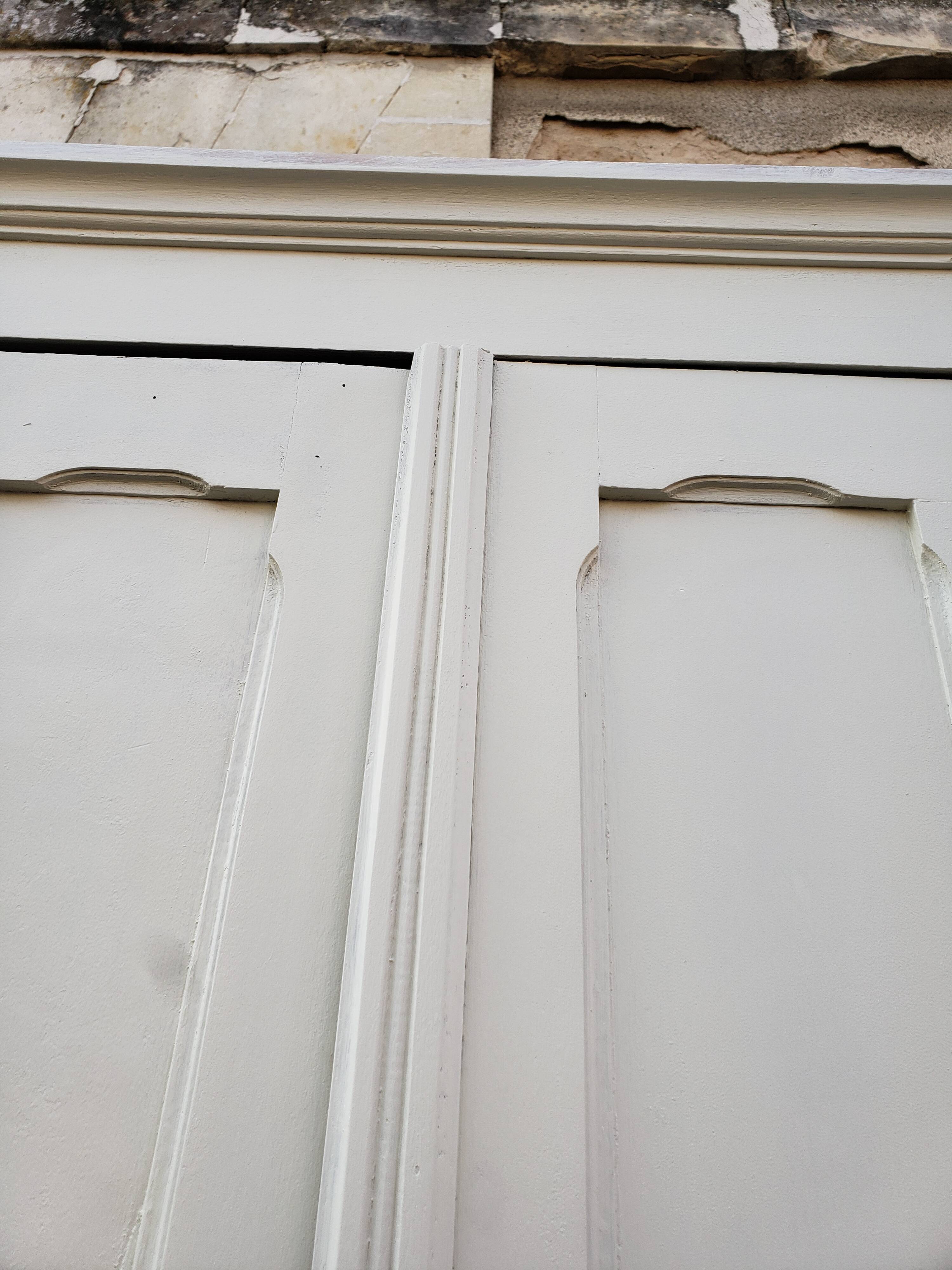 Authentic Parisian off-white wardrobe