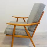 Grey Boomerang armchair