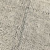 Tapis vintage en laine fait main vert cendré 4x7 nuances, 129x217Cm SK 34947
