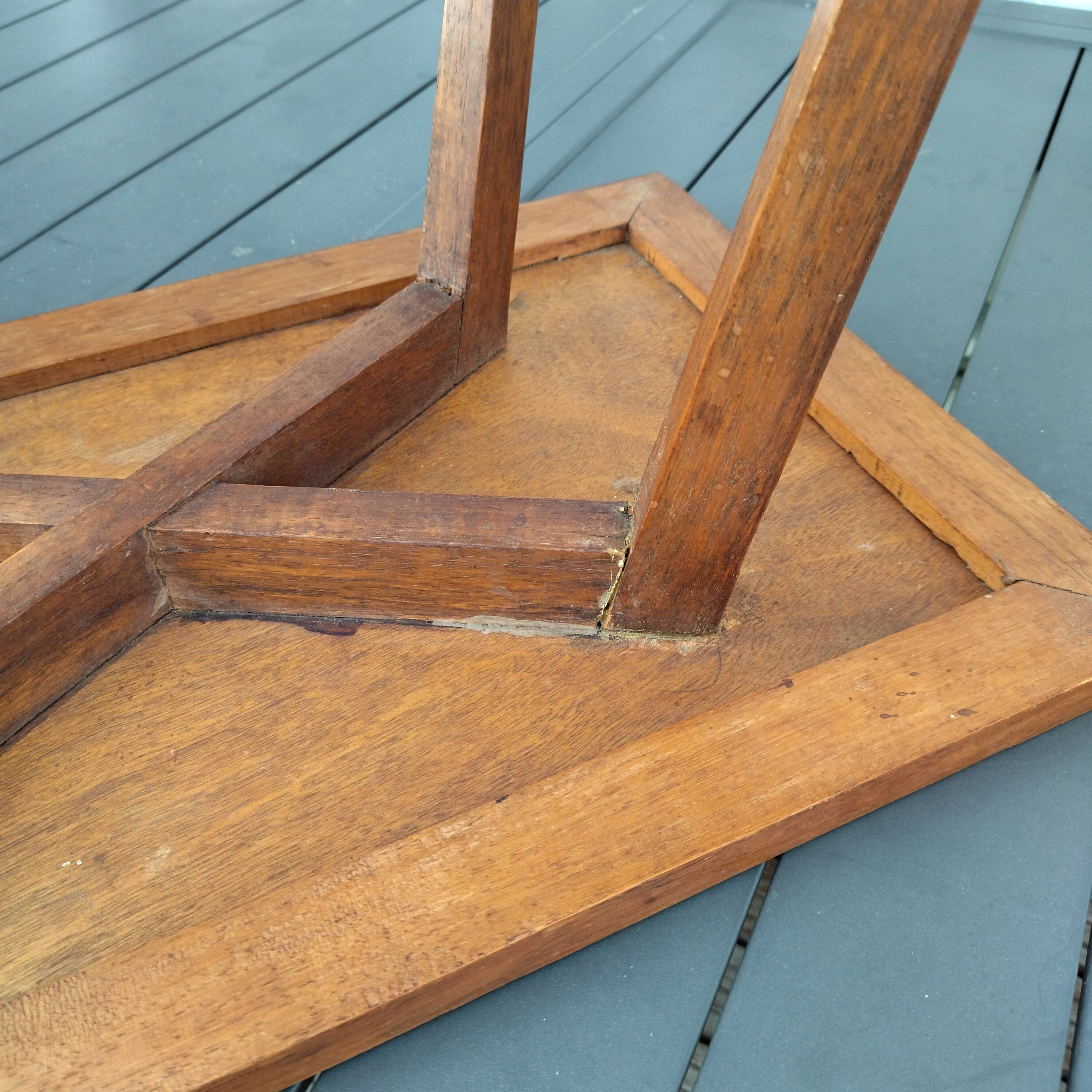 Coffee table or blunder sofa reconstruction formica oak